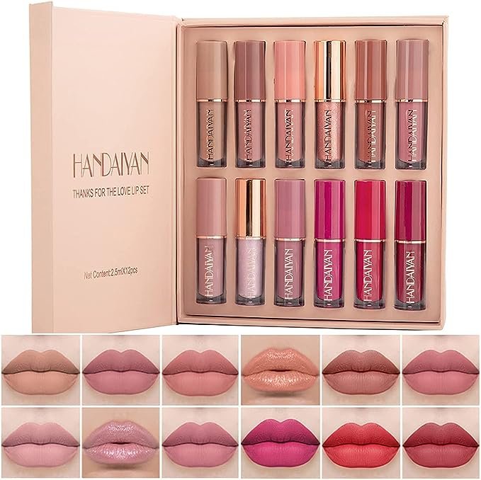 Unleash Your Inner Glamour with Long-Lasting Lipstick – The Ultimate Choice for Intense Pigments and Waterproof Beauty!